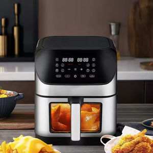 Large-capacity 8-liter air Fryer with Viewing <b>Window</b> Household Touch-<b>screen</b> No-clean Steam Fryer - Product Image 4