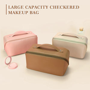 WEC/L/VMH定制软PU盒标志化妆包女性旅行便携化妆包奢华彩色化妆包 - Product Image 2