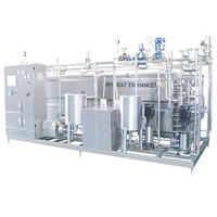 Machine de stérilisation commerciale 1000L/2000L dans la ligne de production laitière usine de transformation de lait pasteurisateur UHT pour le beurre