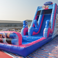 Maison de rebond de toboggan gonflable pour adultes et enfants