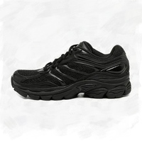 Chaussures de course Saucony ProGrid Omni 9, empeigne en cuir de vachette, maille respirante, amorti, chaussures de course élégantes pour l'entraînement au marathon