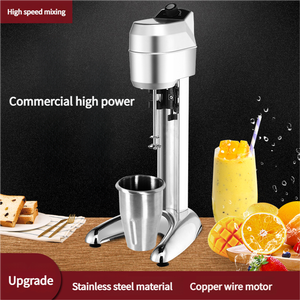 Mélangeur multifonctionnel, vitesse réglable, machine à milk-shake à tête unique en acier inoxydable silencieuse - Product Image 4