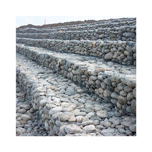 Harga pabrik Dekorasi kandang batu Gabion anyaman kotak Gabion heksagonal untuk dinding diskon besar layanan pemrosesan pemotongan - Product Image 4