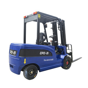 Chariot élévateur électrique 1-3 tonnes CE ISO EPA tout-terrain robuste, prix avantageux, puissant, batterie lithium-ion RONGYU RY100, solide - Product Image 3