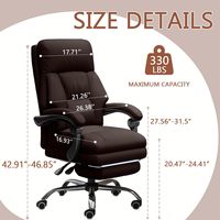 Chaise de bureau moderne personnalisable de direction chaise pivotante ergonomique en cuir tissu maillé fer métal design contemporain usine