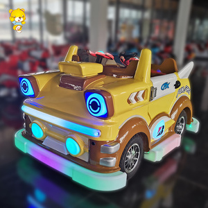 นั่งบนรถกันชนไฟฟ้าสำหรับเด็ก<span class=keywords><strong>แบตเตอรี่</strong></span>ดำเนินการเด็กนั่งเย็นและพระราชขี่รถกันชนในร่ม - Product Image 5