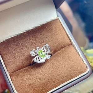 Nieuw Ontwerp 925 Sterling Zilveren Klassieke Ovale Gesneden Natuurlijke Edelsteen Vergulde Bruiloft Zirkoon Vrouwen Ring - Product Image 3