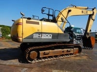 Excavatrice hydraulique d'occasion SH200-7, modèle 2018, moteur Isuzu, godet de 0,8 m, poids opérationnel de 21 tonnes, 5532 heures, composants principaux