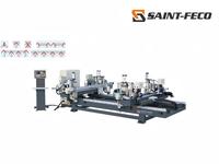 Máquina de Soldadura CNC Horizontal para Esquinas de UPVC, Sistema de Automatización de Soldadura