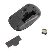 Keyboard Nirkabel Universal Tahan Air 1200 DPI Kombinasi Mouse Set Keyboard dan Mouse Komputer Kantor dengan Penerima USB
