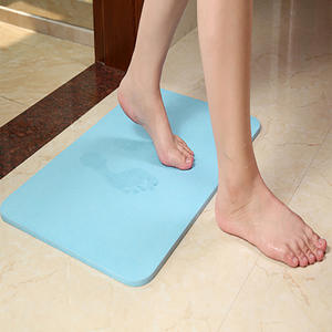 Tapis absorbants en diatomite à motifs personnalisés, séchage rapide, antidérapants pour salle de bain, vente en gros - Product Image 3