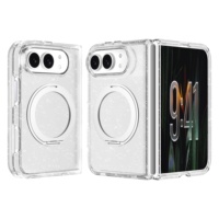 Coque de téléphone magnétique rotative à 360 degrés en gros pour iPhone 18 Fold 18 Ultra 18 Pro Max, coque de téléphone rigide en PC brillant de 2,3 mm