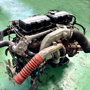 Motor Diésel 6D40 6D40T 6D40TI Original Japonés Usado de 12L con Caja de Cambios y Turbo para Camión Mitsubishi Fuso - Product Image 1