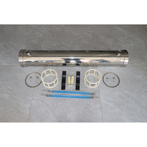 Groothandel 304 roestvrijstalen RO membraanbehuizing membraan omgekeerde osmose waterbehandeling behuizingen schaal - Product Image 5
