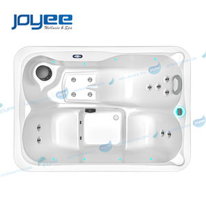 JOYEE Vente en gros Bain à remous extérieur en acrylique <span class=keywords><strong>Spa</strong></span> 3 <span class=keywords><strong>places</strong></span> Whirlpool pour hôtel familial Relaxation Direct Fabricant <span class=keywords><strong>Prix</strong></span> bon marché - Product Image 2