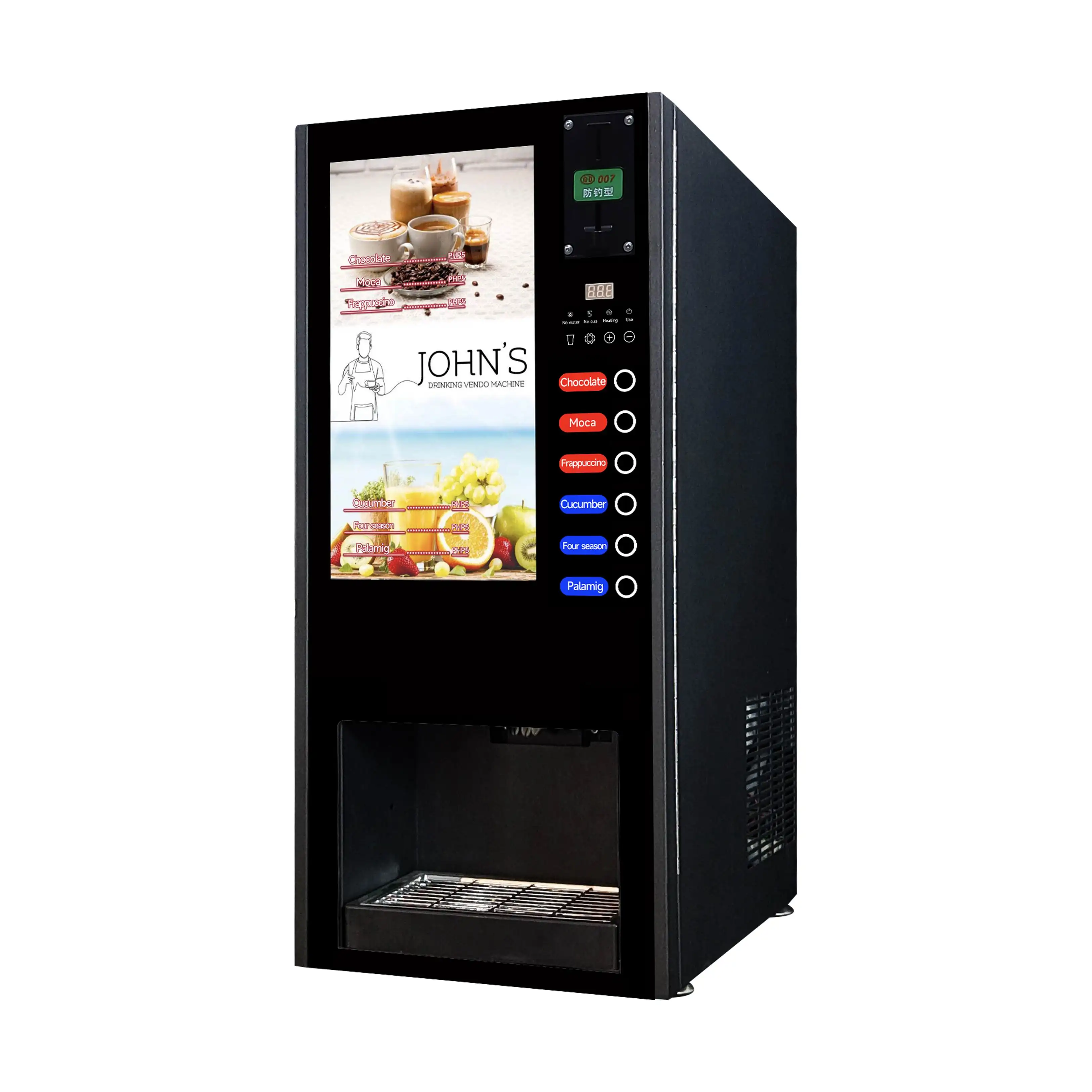 V-30SCTコイン式インスタントコーヒー自動販売機商用用ホットコールドコーヒーマシン全自動販売機