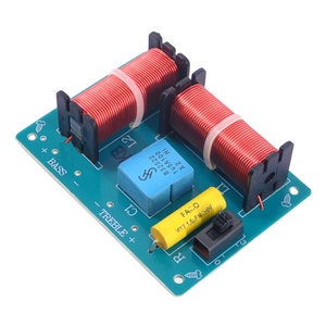 8 inç 2 yönlü pro ses crossover Tweeter bas hoparlör frekans bölücü 2 birim 4-8Ohm DIY hoparlör - Product Image 1
