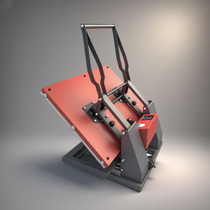 Machine de transfert de chaleur à plat brossé 25*30 machine à haute pression coulissante impression de t-shirt de vêtement machine de marquage à chaud - Product Image 1