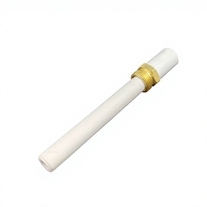 Bougie <span class=keywords><strong>NORDICA</strong></span> EXTRAFLAME en céramique d'alumine (raccord G3/8) pour poêle à granulés de biomasse, chaleur supérieure, longueur 106 mm, 220/230V 300W - Product Image 1