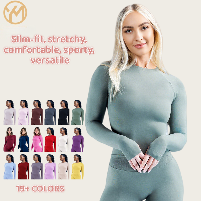 YIMO Casual Naked Seamless Yoga Suit Tight Spaghetti Strap Tube Top Wrinkle-Resistant Straight Sports