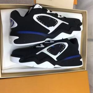 Chaussures de sport décontractées pour hommes et femmes en cuir véritable sur mesure de haute qualité, à lacets, semelle épaisse. Haute qualité, luxueux - Product Image 5