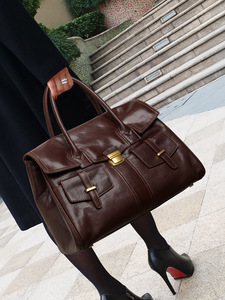 Bolsos cruzados de diseñador de moda, bolsos de hombro de cuero genuino de alta calidad, bolsos de mano casuales para mujer - Product Image 3