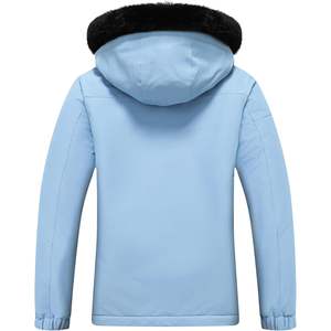 Veste de ski imperméable pour femme Moerdeng, 100% polyester, manteau d'hiver isolé, rembourrage synthétique pour le snowboard et la randonnée - Product Image 4