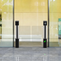 Torniquete Automático de Seguridad de Alta Calidad para Interiores, con Reconocimiento Facial y Registro de Asistencia para Oficina, Certificación CE EN