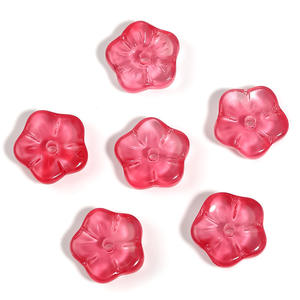 Fashionable Multi-color Straight-hole <b>Acrylic</b> Flower <b>Beads</b> for DIY Handmade Materials Bracelets Mobile Phone Chains Accessories - Product Image 6