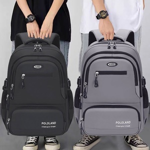 New High School College Student Nylon Waterproof Large Capacity Laptop Travel Lightweight Durable Fashion <strong>Simple</strong> <strong>Backpack</strong> - Product Image 1