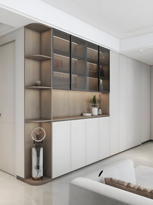 סלון ריהוט זכוכית ארון התצוגה ארון אלון ארון רהיטים יפה ארון אחסון רהיטים - Product Image 5