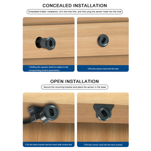 12V 24V tủ quần áo Tủ rượu đôi cửa cảm biến chuyển đổi hồng ngoại trở ngại gần cảm biến đôi cửa chuyển động cảm biến chuyển động chuyển đổi - Product Image 4