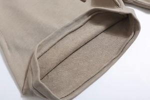 Pantalones cortos sueltos cómodos transpirables de avena oscura para hombre S22 que integran el estilo callejero crea un estilo informal - Product Image 5