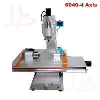 Machine de gravure verticale LY LY, routeur CNC 6040 2,2 kW avec axe A, axe B pour le fraisage du bois, la gravure sur métal