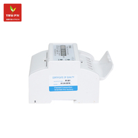 Meter Energi Dua Kawat Satu Fasa Analog Digital kWh 5-100A 230V AC 50Hz Pengukur Daya Listrik Rumah Tangga Pemasangan Rel Din