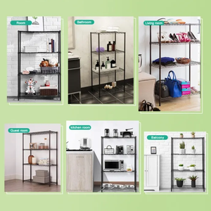 5 livelli in metallo bianco multiuso da cucina e ripiano <span class=keywords><strong>organizzatore</strong></span> di vasi - Product Image 2