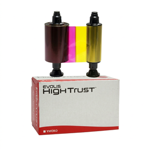 Cinta de Color YMCKO para Impresora de Etiquetas y Máquina de Escribir, Marca Pebble, Modelo R3011 (200 Impresiones), Material PET - Product Image 1