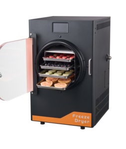 Máquina de Secado por Congelación Comercial ACME de 4 kg/24 horas, Acero Inoxidable SUS304, Calentamiento Eléctrico, Control Automático para Procesamiento de Alimentos - Product Image 1
