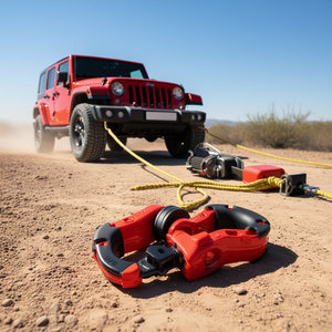 Grillete en D de Acero Aleado de Alta Resistencia, Barra de 3/4 Pulgadas, Pasador Roscado de 7/8 Pulgadas, para Recuperación de Vehículos Jeep - Product Image 2