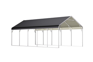 ESG1326 Abri de voiture portable en métal, abris de voiture extérieurs, <span class=keywords><strong>garage</strong></span> en métal - Product Image 3