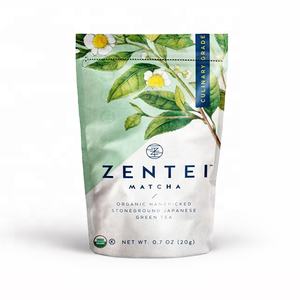 Sachets d'emballage personnalisés imprimés biodégradables thermoscellables écologiques <span class=keywords><strong>pour</strong></span> thé vert à la menthe poivrée en vrac - Product Image 1