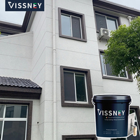 Peinture murale acrylique liquide Vissney effet pierre marbre pour murs extérieurs, décorative et commerciale, Foshan