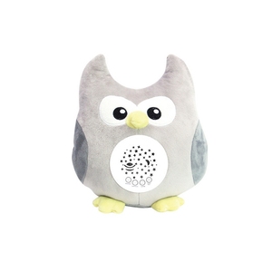 Appareil <span class=keywords><strong>de</strong></span> thérapie par ondes sonores, aide au sommeil, thérapie contre l'anxiété, 8 musiques, aide au sommeil lumineuse, jouet en peluche hibou, machine à <span class=keywords><strong>bruit</strong></span> blanc <span class=keywords><strong>pour</strong></span> le sommeil - Product Image 1