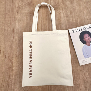 Bolsa de Mano de Lona Ecológica y Resistente para Compras, con Logotipo Personalizado - Product Image 3