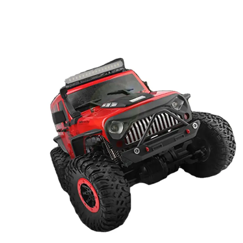 Nuevos juguetes de control de radio de aleación coche todoterreno 2,4G 4WD 1/10 Control remoto RC Rock Crawler