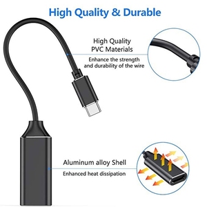 Cable adaptador compatible con USB C a HDMI tipo C 4K USB 3,1 Cable convertidor HDTV para proyector PC MacBook Pro Laptop Tablet <span class=keywords><strong>HUAWEI</strong></span> - Product Image 3