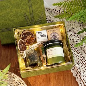 Luxury Scented Candle <b>Gift</b> <b>Box</b> With Soap Ritual Present For Teacher Birthday Wedding Guest Favors - Product Image 1