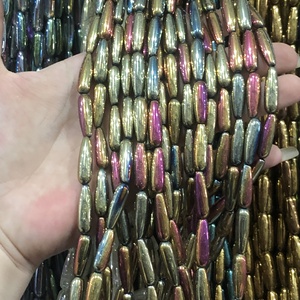 6 * 20mm <b>Crystal</b> Glass <b>Beads</b> for DIY Bracelet Necklace Jewelry Accessories - Product Image 3