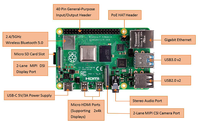 Raspberry Pi 4 modèle B 2 Go 4 Go 8 Go de RAM, prix le plus bas, 100% neuf, Raspberry Pi 4