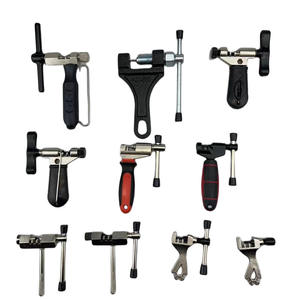 Herramienta universal de acero para cadena de bicicleta y motocicleta, cortador, removedor e instalador de cadenas, herramienta de reparación para mantenimiento y fijación de bicicletas - Product Image 5